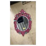VNTG. BAROQUE STYLE ACCENT MIRROR