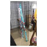 BLIZZARD & DYNASTER DOWNHILL SKIS