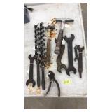 LOT OF ASST. ANTQ. TOOLS
