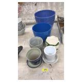 COLLECTION OF PLANTERS