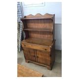 ST. JOHNS FURNITURE CO. OLD AMBER DINING HUTCH