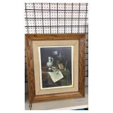 FRAMED "MY GEMS" PRINT BY WILLIAM HARNETT