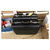 PAIR OF AMERICAN TOURIST HARDCASE SUITCASES
