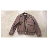 ST. JOHNS BAY XLT MENS LEATHER JACKET