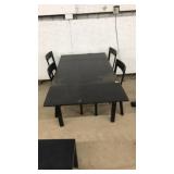 IKEA BJURSTA EXTENDABLE DINING TABLE W/4 CHAIRS