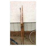 PAIR OF LONGBOWS
