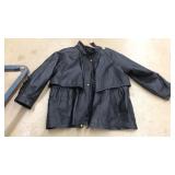 SEQUENCE IMAGE MENS LEATHER JACKET, SIZE 26