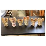 (6) ANGEL FIGURINES