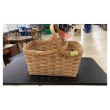 LONGABERGER BASKET WITH HANDLES