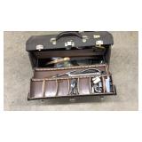 KENNEDY METAL TOOL BOX AND CONTENTS