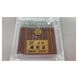 WOOD CHISEL SET, NEW