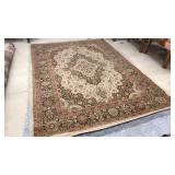 MEDALLION KASHAN 100% OLEFINE AREA RUG
