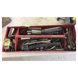 METAL TOOL BOX INSERT WITH TOOLS