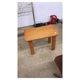 WOOD SIDE TABLE