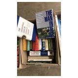 BOX OF ASST. HARDBACK BOOKS