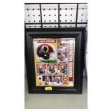 NFC EAST DIVISON:REDSKINS 2010 FRAMED PLAYER CARDS