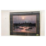 FRAMED SAILBOAT PHOTO
