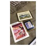 LOT OF ASST. FRAMED ART