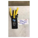 KLEIN SIDE BELT POUCH W/ KLEIN & MILLER TOOLS