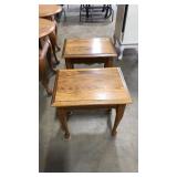 PAIR OF SIDE TABLES BY STANDARD CHAIR OF GARDNER