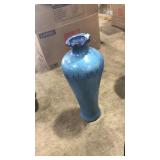 BLUE CERAMIC VASE