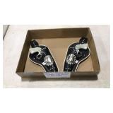 PAIR OF COWBOY KING VNTG. CAP GUNS W/HOSTERS