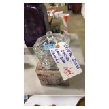 CRYSTAL GLASS CONCORD CANDY DISH W/LID