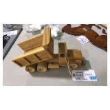 WOOD DUMP TRUCK