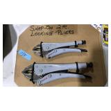 SNAP ON 2 PC LOCKING PLIERS