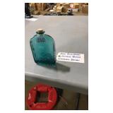 ANTQ. BLUE BOTTLE WITH CORK
