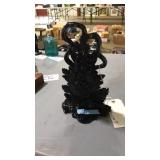 CAST IRON GRAPES & VINE DOOR STOP