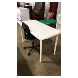 WHITE ADLIS IKEA DESK