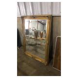 LRG. BAROUQUE STYLE GOLD GILD WALL/FLOOR MIRROR