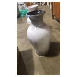 W.GERMANY WHITE CERAMIC FLOOR VASE
