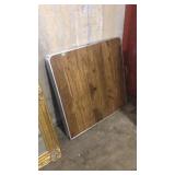 VNTG. 6FT FOLDING TABLE