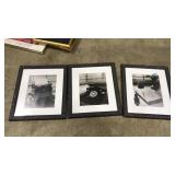 3 FRAMED PRINTS BY SANDRA WAPLER