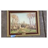 FRAMED PISSARO PRINT