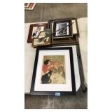 COLL OF CAT ARTWORK AND DECOR