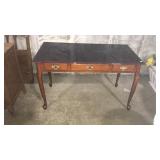MAHOGANY CONSOLE TABLE