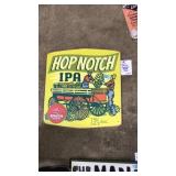HOT NOTCH WOODEN BEER SIGN