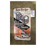 B&O RAILROAD TIN SIGN