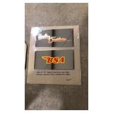 HARLEY DAVIDSON & BSA MIRRORED SIGNS
