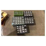 5 SMALL HARDWARE ORGANIZERS
