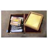 ASST. ART SUPPLIES & DISPLAY BOXES