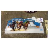 QUARTER HORSE PLEXIGLASS SIGN