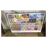 POKEMON PRISMATIC EVOLUTIONS FRAMED POSTER