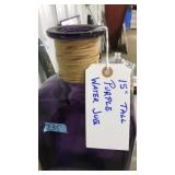 15' PURPLE WATER JUG