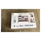 NIB 3 TIER SHOE RACK