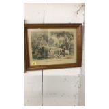 'SUMMER IN THE COUNTRY' CURRIER & IVES PRINT
