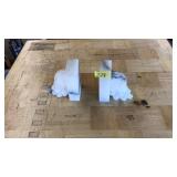 PAIR OF MARBLE 'GRAPE' BOOK ENDS, MADE IN ITALY